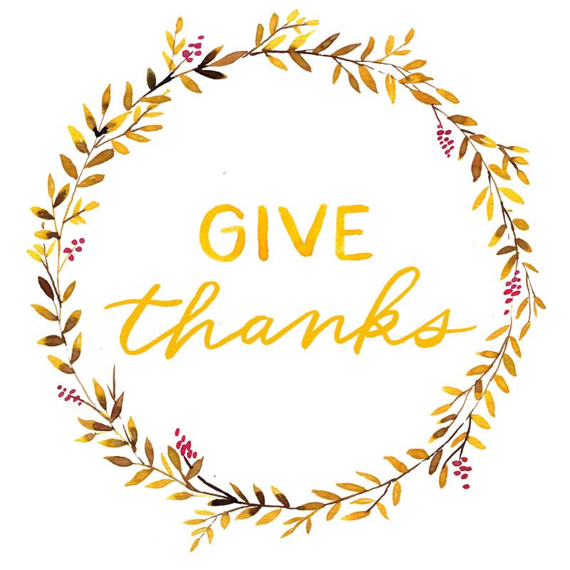 give thanks